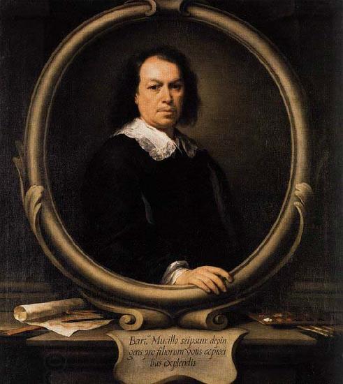 Bartolome Esteban Murillo Self-Portrait oil painting picture